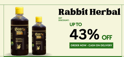 Rabbit Herbal Hair Oil – 100% Stronger, Healthier Growth